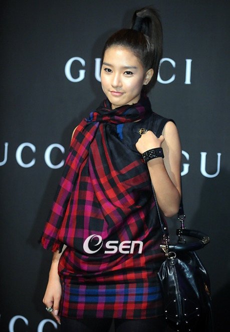 Kim So Eun at Gucci Fashion Show